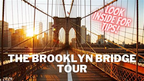 Brooklyn Bridge Full Walking Tour from Brooklyn to Manhattan. - YouTube