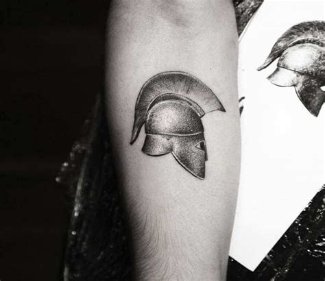 Gladiator Helmet tattoo by Alessandro Capozzi | Photo 23294