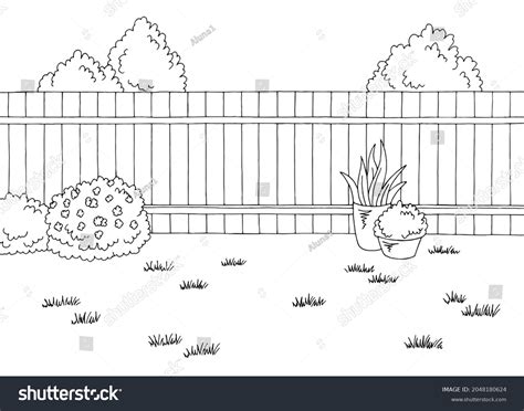 819 Backyard Garden Line Drawing Royalty-Free Images, Stock Photos & Pictures | Shutterstock