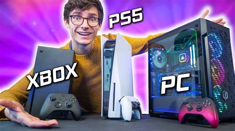 Gaming PC or Next Gen Console? (Xbox Series X vs PS5 vs PC Gaming) #AD - YouTube