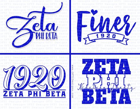 Zeta Phi Beta Sorority Zeta Svg Zeta Phi Beta Sorority Svg - Etsy Denmark