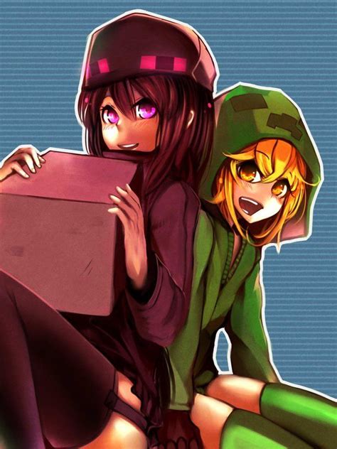 Minecraft Anime Girls on Pinterest | Minecraft Anime, Minecraft Fan Art and Minecraft Comics