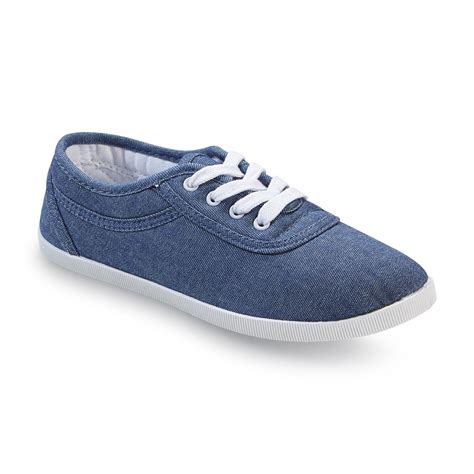 Basic Editions Women's Eavan Casual Canvas Shoe - Denim - Shoes - Women's Shoes - Women's ...