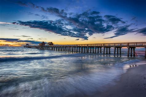 Sunset over Naples Pier, Florida | Sunset over Naples Pier, … | Flickr