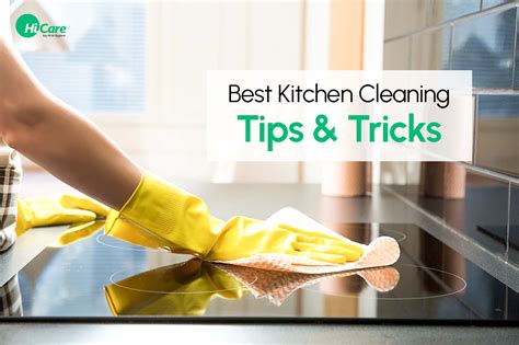 Top 15 Kitchen Cleaning Tips | HiCare