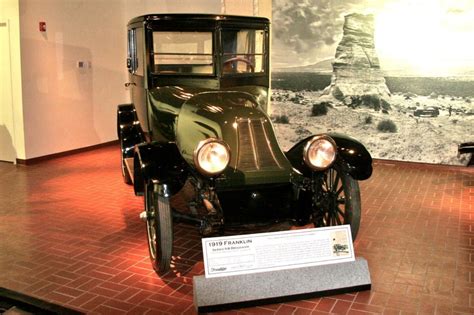 1919 Franklin Series 9-B Brougham, a Car With an Air-Cooled Engine and Unusual Veed Windshield ...