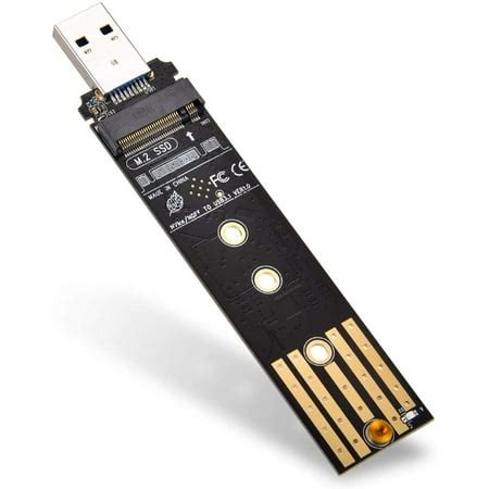 M.2 NVME to USB 3.1 Adapter, M-Key M.2 NGFF NVME to USB 3.1 Card Reader with RTL9210 Chip ...