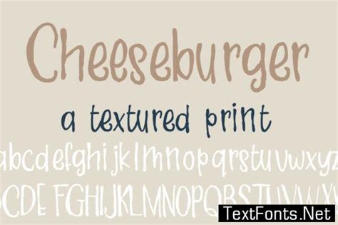 ZP Cheeseburger Font