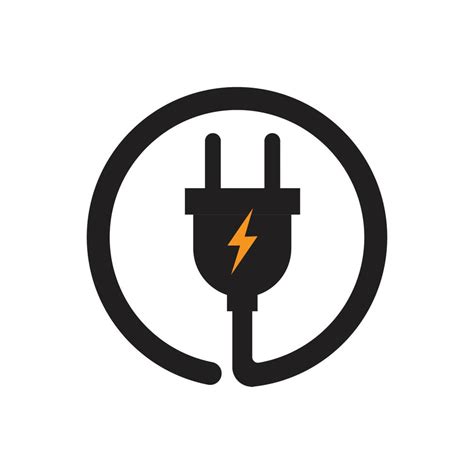 electrical plug Logo Template vector icon illustration design 13513479 Vector Art at Vecteezy