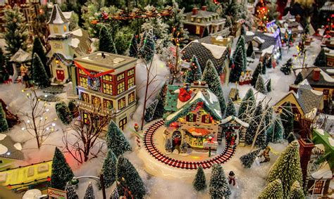 Miniature Christmas Village Photograph by William E Rogers - Fine Art ...