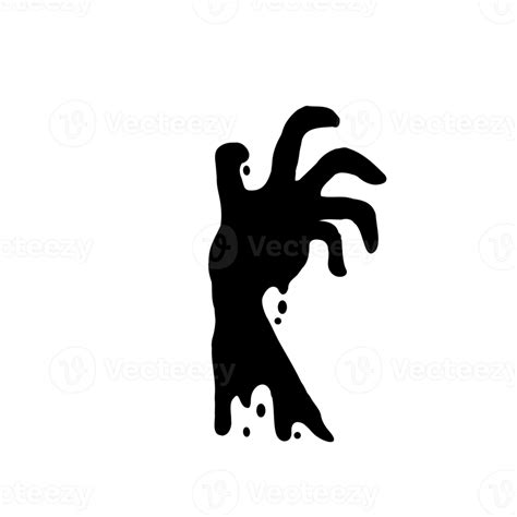 Zombie Hand Silhouette