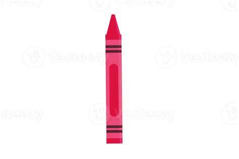 Pink crayon isolated on a transparent background 19768085 PNG