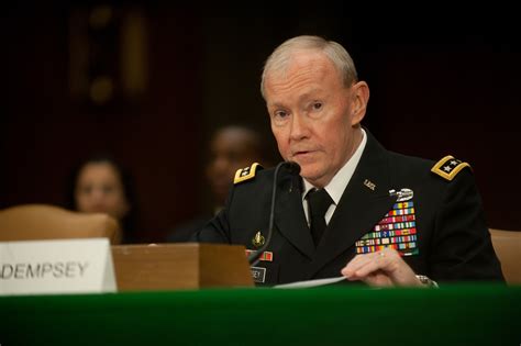 Gen. Martin Dempsey testifies before Senate Armed Services Committee ...