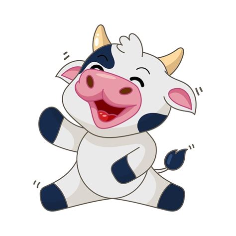 Premium Vector | Cute cow cartoon