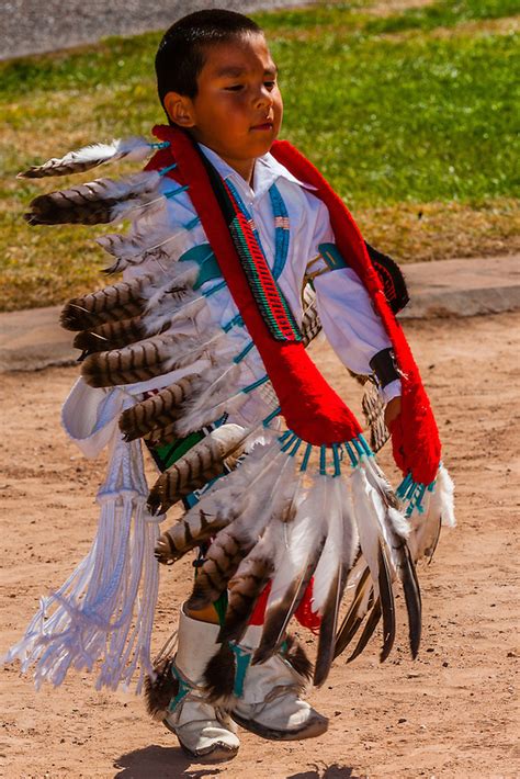 A 4 year old boy from the Oak Canyon Dance Group (Jemez Pueblo ...