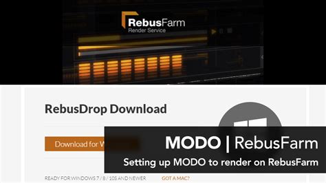 MODO | Rebus Render Farm — Pixel Fondue