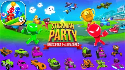 Stickman Party 2 3 4 MiniGames - YouTube