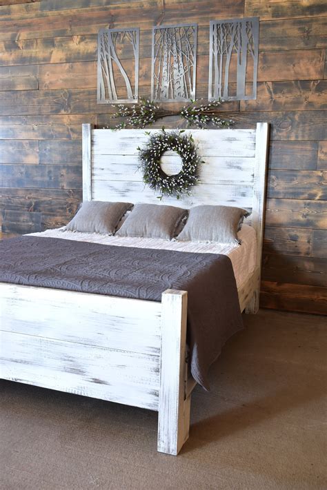 Farmhouse Style Bed Frame Queen : Pin on Life on Summerlin Blog ...