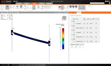 Structural design of steel beam (EN) | IDEA StatiCa