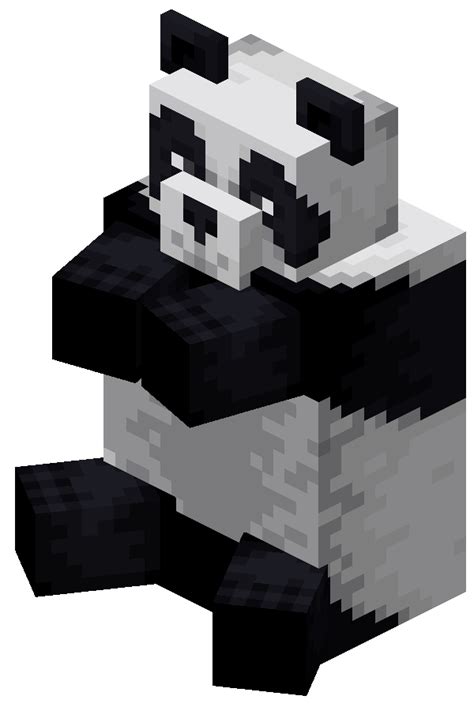 File:Sitting Lazy Panda.png - Minecraft Wiki，最详细的官方我的世界百科