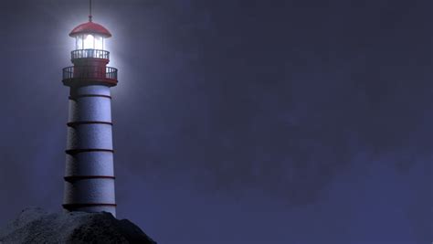 looping night lighthouse beam Stock Footage Video (100% Royalty-free ...