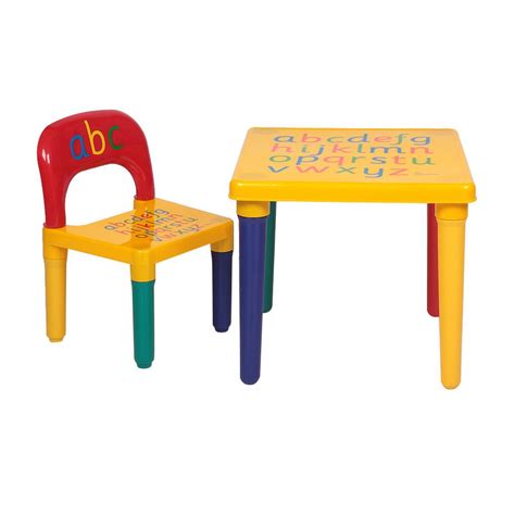 Winado 2pcs Children Table and Chairs Play Set-Kids Activity Table Set ...