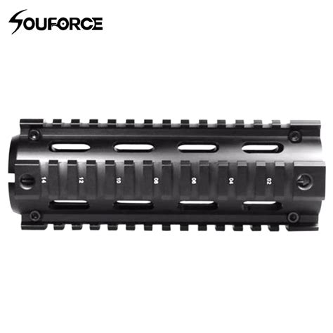 Hunting Shooting Tactical AR 15 M16 Picatinny Rail Handguard System ...