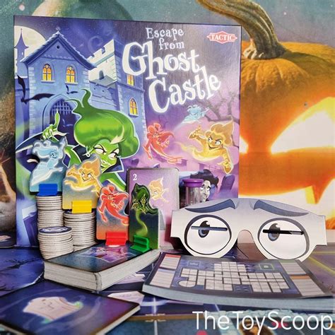 Escape From Ghost Castle Board Game Review | aged 7+