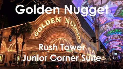 Golden Nugget Las Vegas - Rush Tower - Junior Corner Suite Room Tour ...