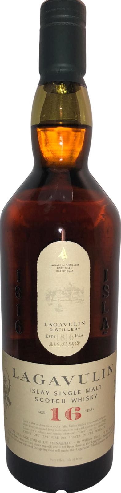 Lagavulin 16-year-old - Ratings and reviews - Whiskybase