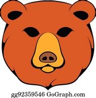 900+ Head Of Bear Icon Cartoon Clip Art | Royalty Free - GoGraph