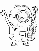 Minions Coloring Pages Free Printable Sheets For Kids sketch template