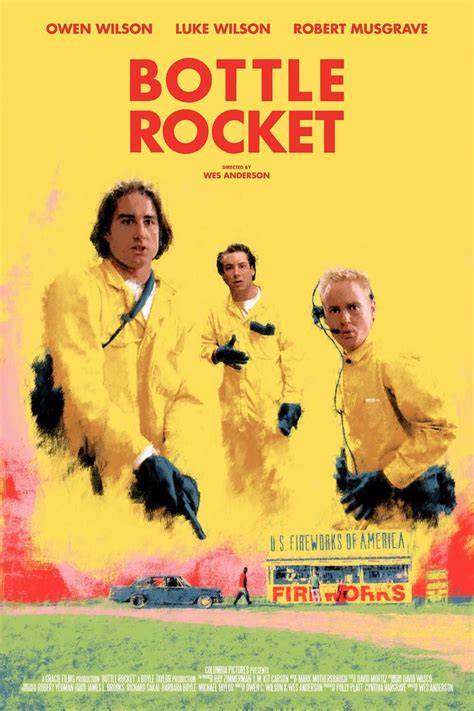 Bottle Rocket (1996) [1200x1800] by Ty Haberichter | Wes anderson movies posters, Wes anderson ...