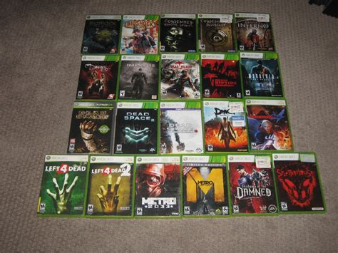 Horror Games Collection (Xbox 360) by DeadBones001 on DeviantArt