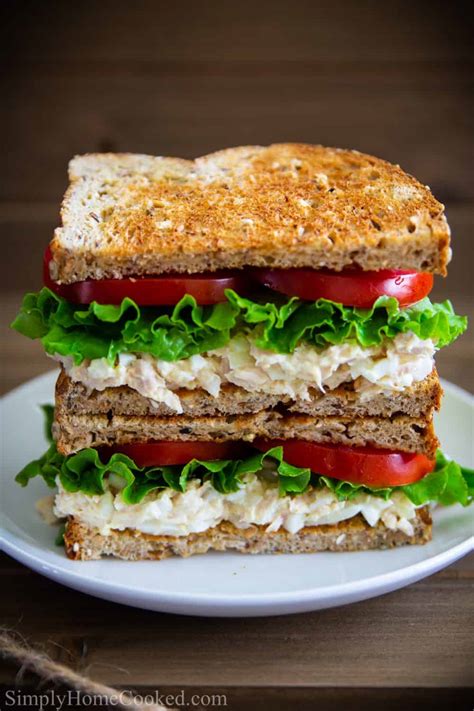 Tuna Salad Sandwich - Simply Home Cooked