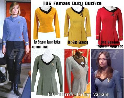 TOS Women's Uniform Instructions & Pics in TOS (The Original Series) Forum | Star trek costume ...