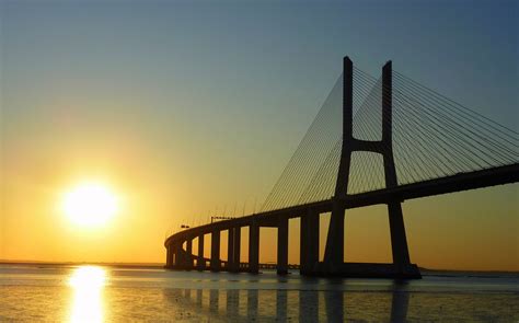 Bridge to the future | Vasco da Gama bridge, Tagus river, Li… | João ...