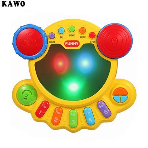 Aliexpress.com : Buy KAWO Musical Drum Toy Baby Beats Musical Toy Many ...