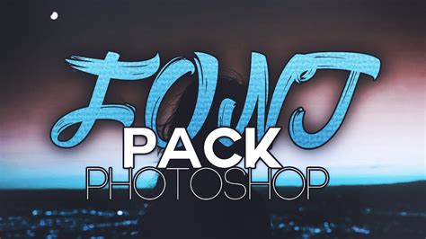 🔥 Font Pack Photoshop [FREE Download] - Photoshop | FOR 1,5K ...