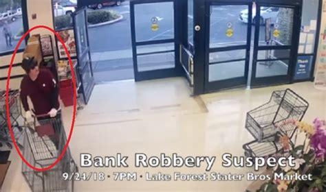 Bank Robbery Suspect Sought In Lake Forest | Lake Forest, CA Patch