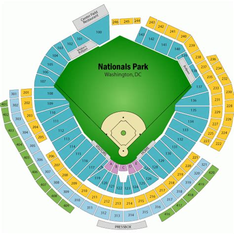 Washington Nationals Stadium Seating Map | Brokeasshome.com