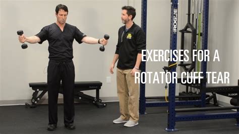 Exercises for a rotator cuff tear to help you recover quickly - YouTube