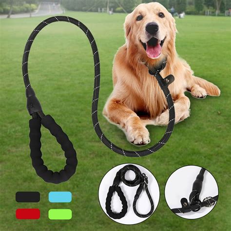 Legendog Reflective Dog Leash Rope Slip Lead 6.5 FT Durable Training ...