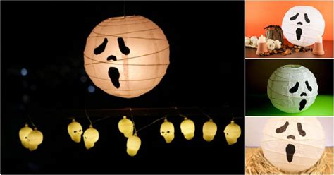 How to Make a Ghost Paper Lantern - DIY & Crafts