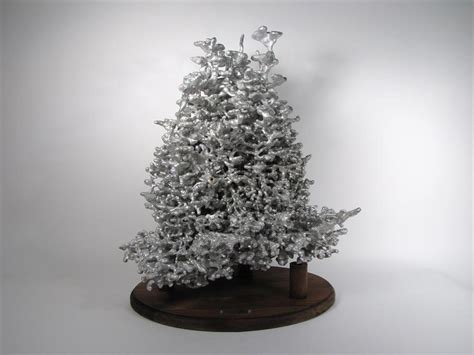 Front Picture - Aluminum Fire Ant Colony Cast #033 | Anthill Art