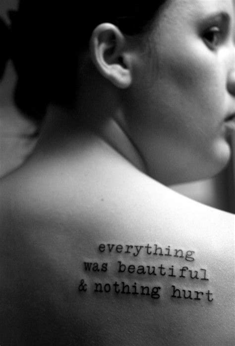 Everything Was Beautiful And Nothing Hurt Quote Meaning - ShortQuotes.cc