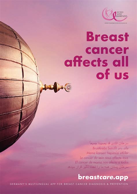 Pink Ribbon: Breast cancer affects all of us • Ads of the World™ | Part ...