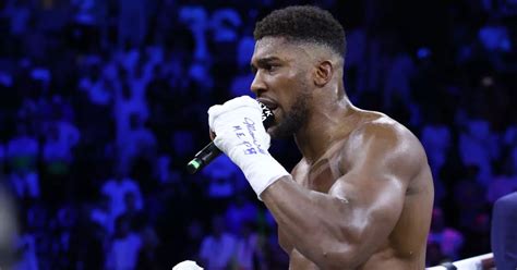 Anthony Joshua sends "f*** everyone" message to critics before comeback fight - Irish Mirror Online