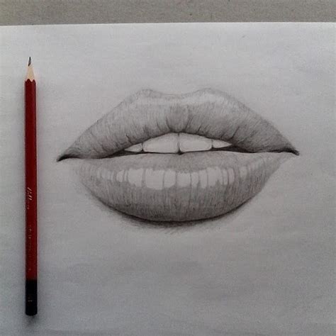 20+ Amazing Lip Drawing Ideas & Inspiration - Brighter Craft | Lip ...