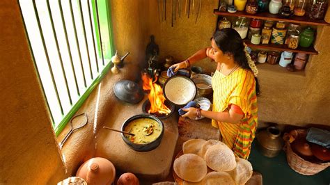 Appam - Made Traditionally || With Two Side Dishes Cooking In Village House || The Traditional ...